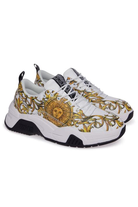 versace jeans schoenen wit dames|Versace Jeans Couture Shoes for Women .